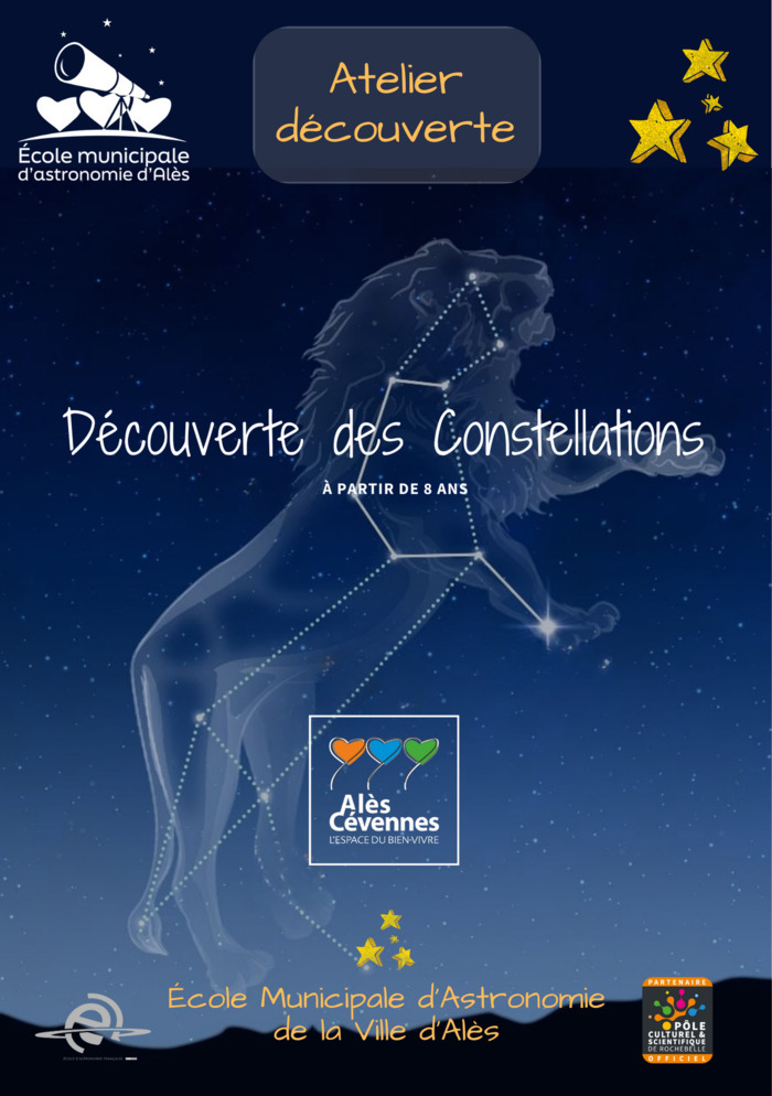 Découverte des constellations École municipale d’Astronomie Alès