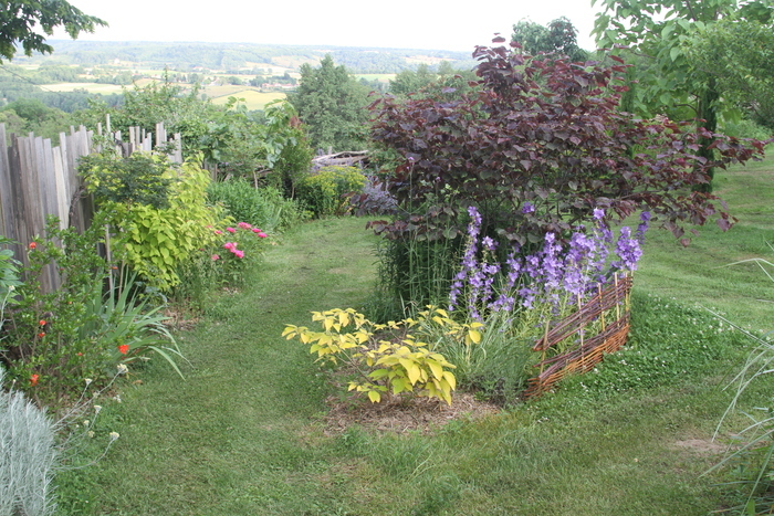 Découverte d&rsquo;un jardin de campagne, Les Hautes Gameliéres, Saint-Jean-de-Bournay