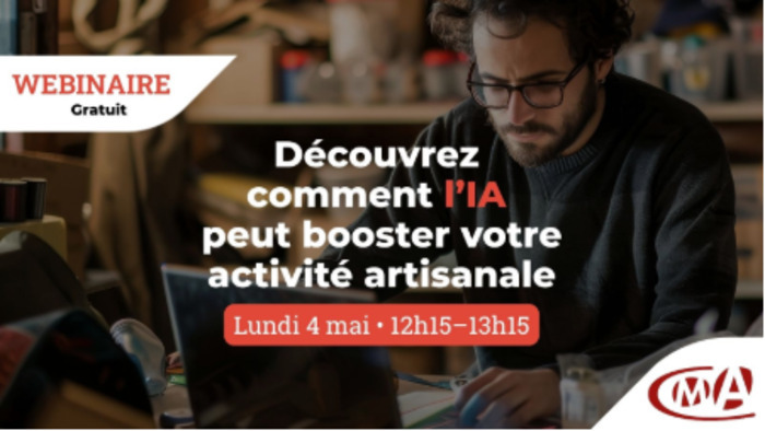 Découvrez comment l’Intelligence artificielle peut booster votre activité artisanale !, Visioconférence, Paris