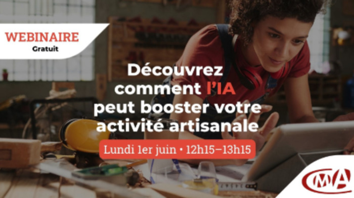Découvrez comment l’Intelligence artificielle peut booster votre activité artisanale ! Visioconférence Paris
