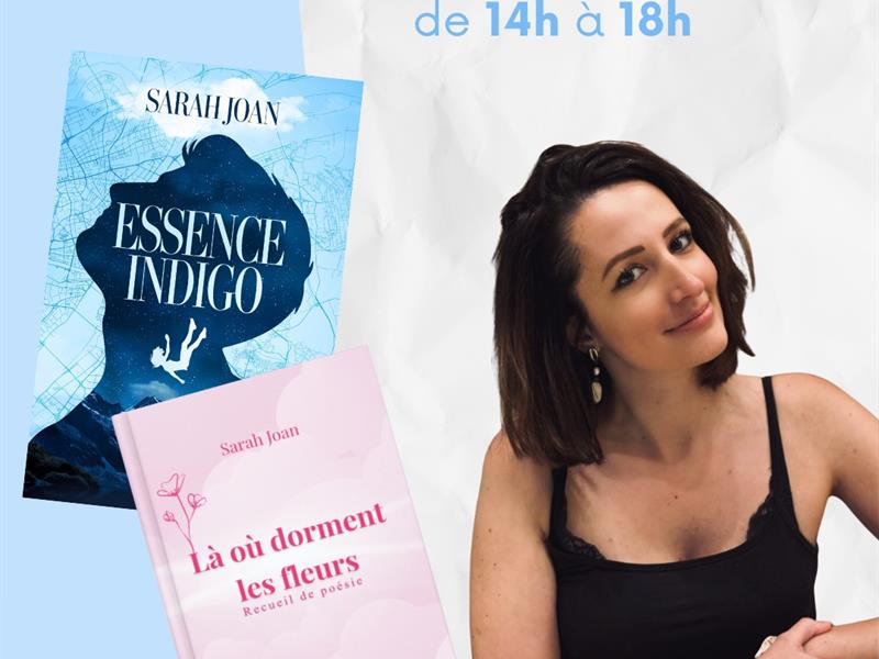 Dédicace Sarah Joan 46 rue de Paris Thionville 2026-05-09