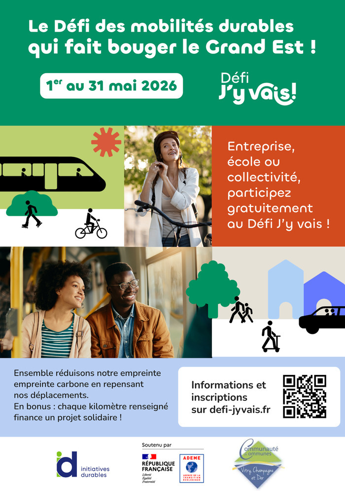 Défi J’y Vais 2026, Communautés de Communes Vitry, Champagne et Der, Vitry-le-François