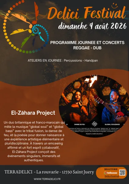 Delici Festival La Grande Vague Chill & Family La Rouvarie Saint-Juéry 2026-08-09