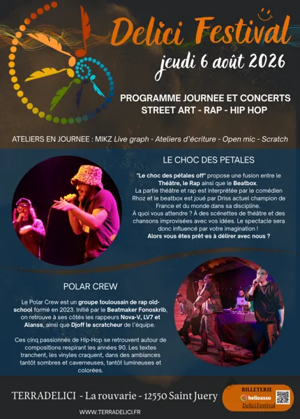 Delici Festival L&rsquo;électrochoc Urban  Saint-Juéry