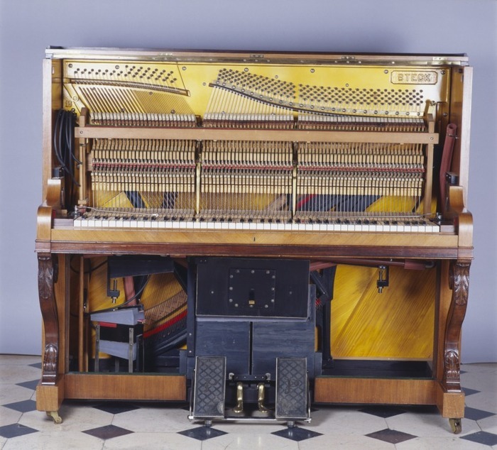 Démonstration - Le pianola Musée des arts et métiers Paris