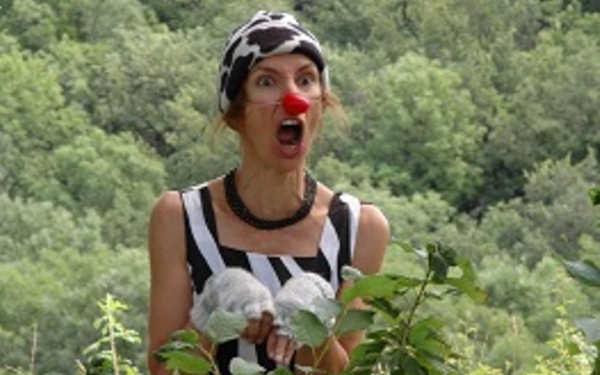 Des clowns amateurs investissent le kiosque Yvette Chauviré Kiosque du Square Yvette Chauviré Paris