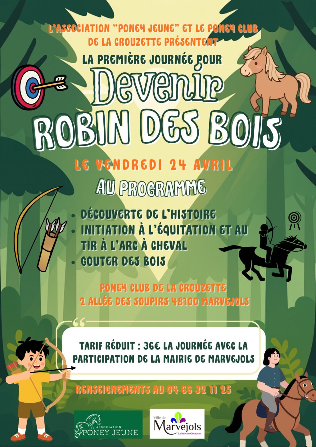 DEVENIR ROBIN DES BOIS  Marvejols