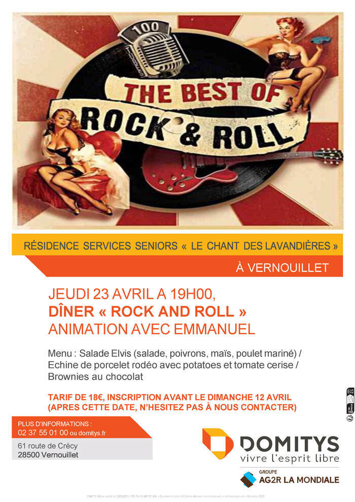 diner « rock and roll », Domitys-Vernouillet, Vernouillet