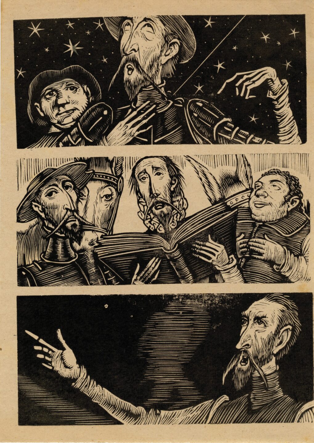 DON QUICHOTTE PAR LOUIS JOU  Octon