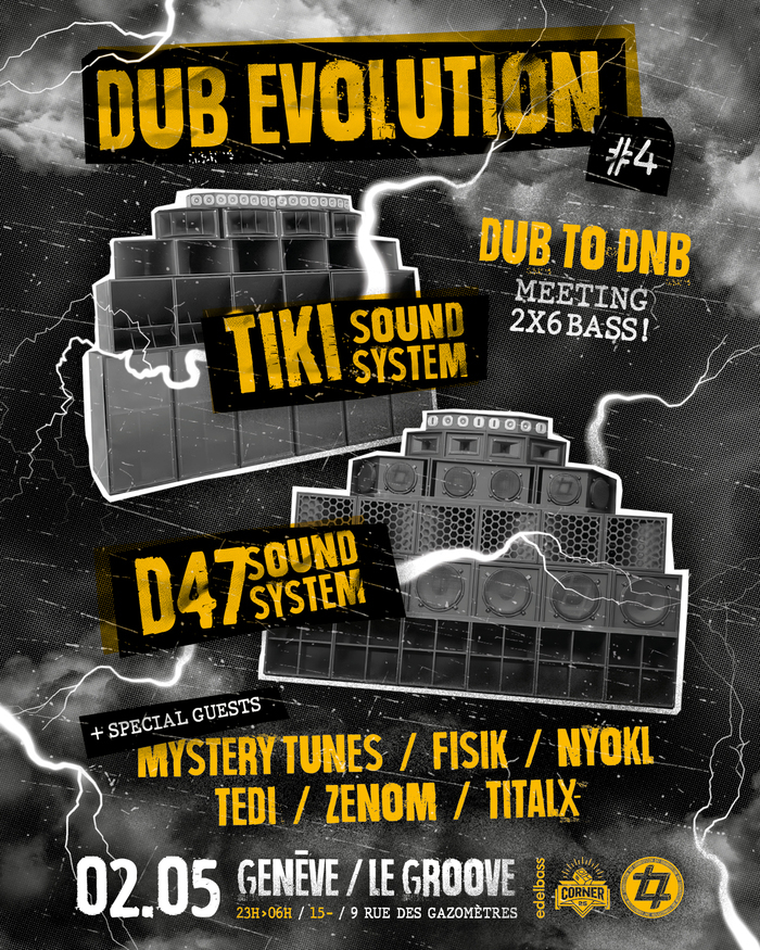 Dub Evolution #4 Le Groove Genève