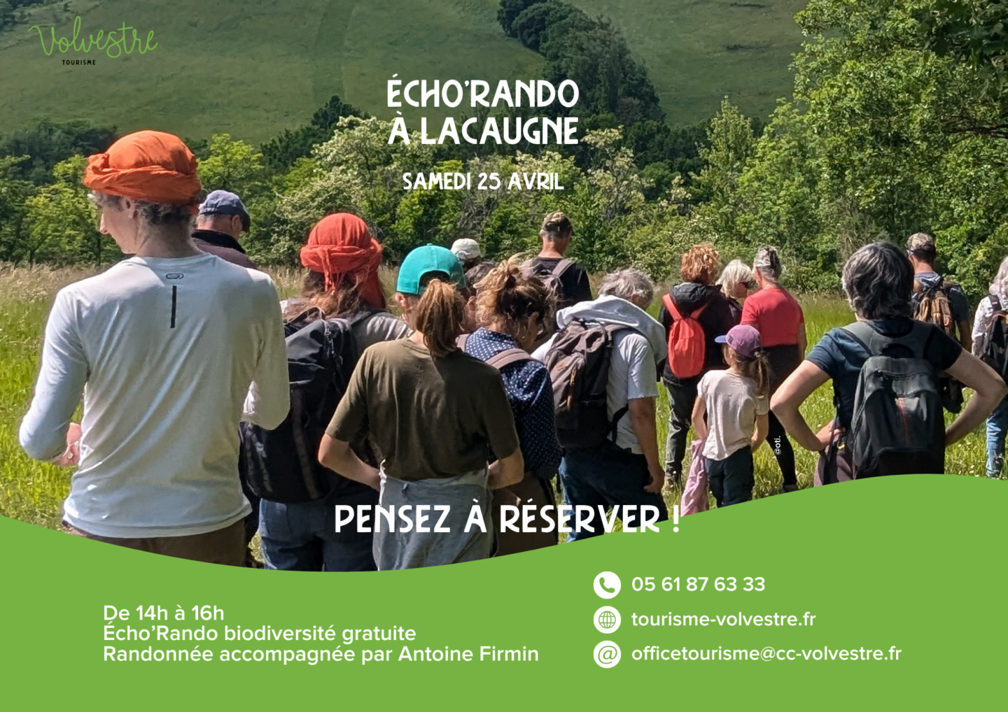 ÉCHO&rsquo;RANDO BIODIVERSITÉ  Lacaugne