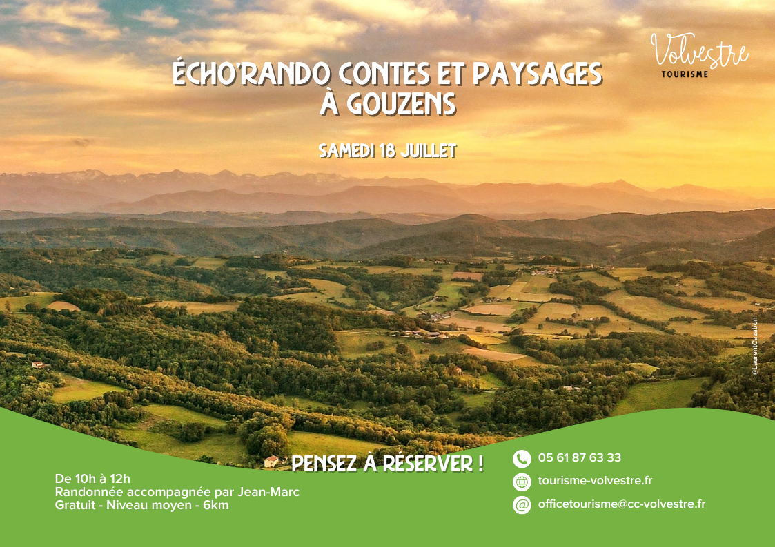 ÉCHO'RANDO CONTES ET PAYSAGES  Gouzens 2026-07-18