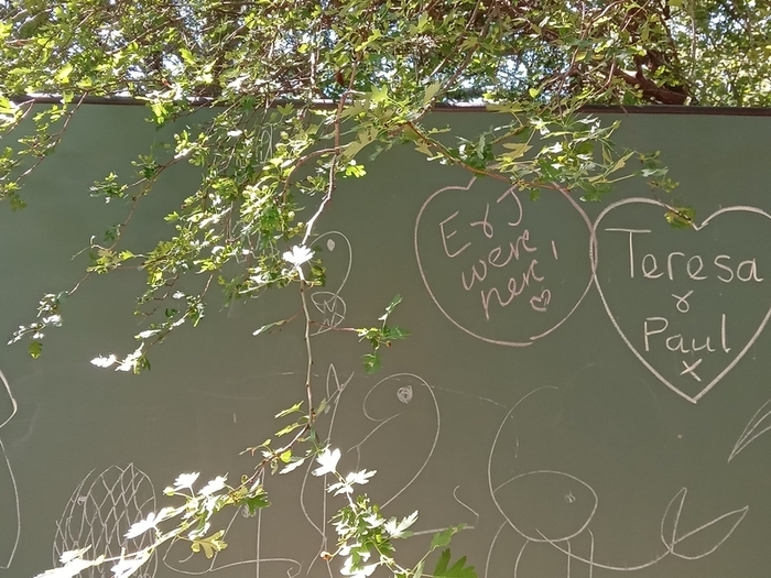 École dehors à la roseraie! La Roseraie de Gérenton Bédoin