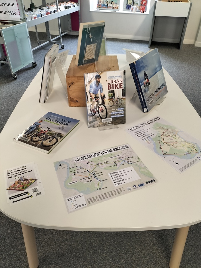 En selle les lecteurs !, Médiathèque de Rochefort, Rochefort