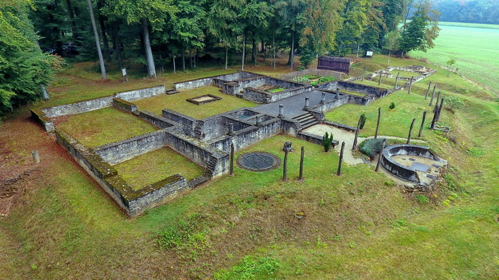 Entdeckungsreise in die Römervilla von Goeblingen-„Miecher“, Römervilla von Goeblingen-„Miecher“, Goeblange