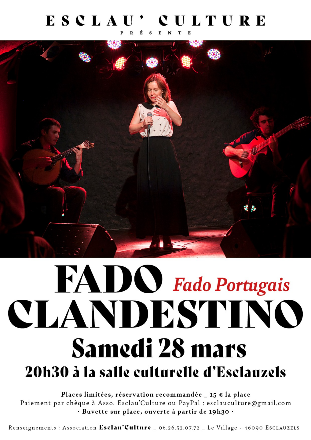 Esclau&rsquo;Culture Fado Clandestino  Esclauzels