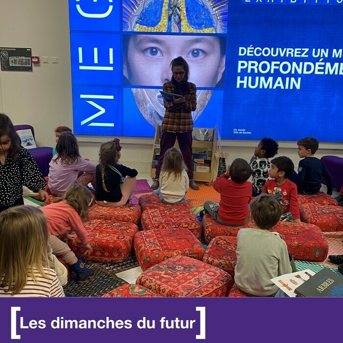 Espace de lecture: Des histoires pour pe(a)nser le futur., MEG, Genève