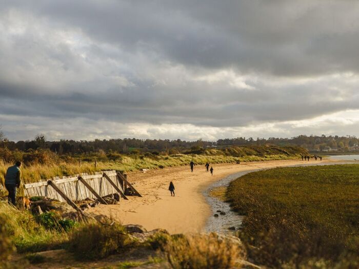 Estuaire dans tous les sens, Lieu de rdv donné à la réservation, Sallenelles