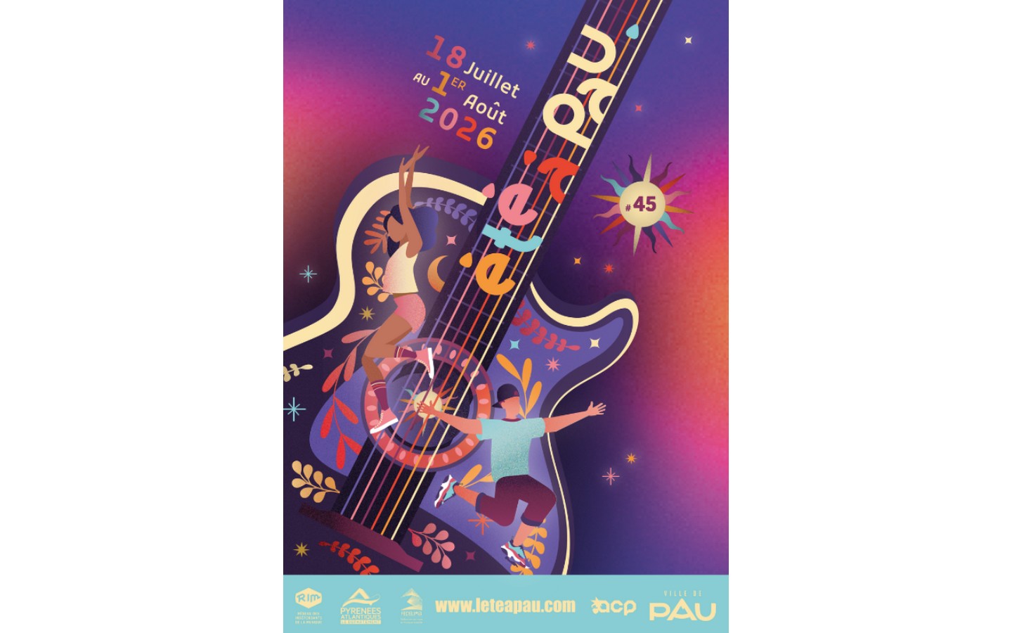 Été à Pau 2026 45ème édition Avenue du Général Poeymirau Pau 2026-07-18