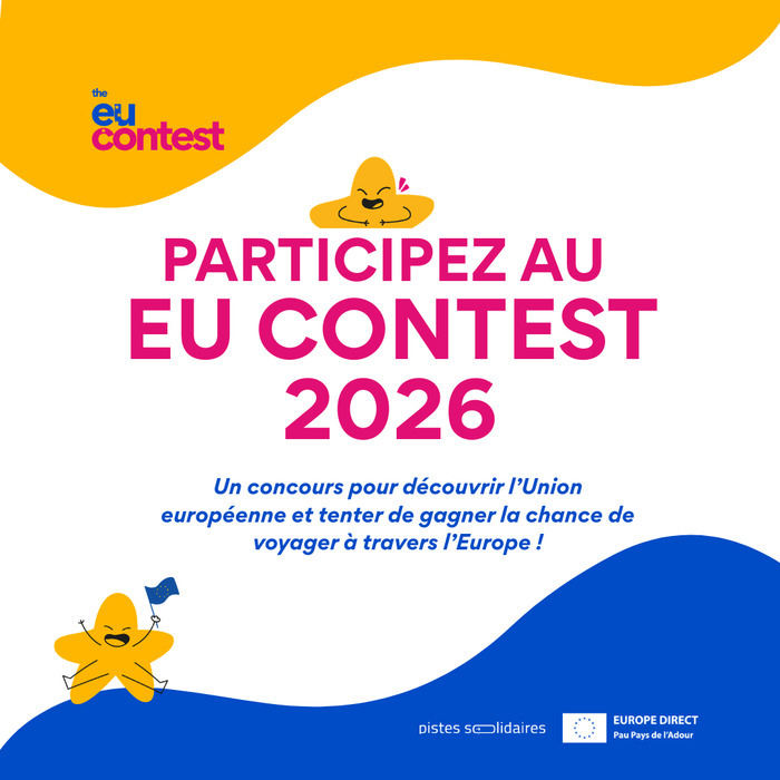 EU Contest - jeu concours sur l'UE ! Pistes Solidaires-EUROPE DIRECT Pau