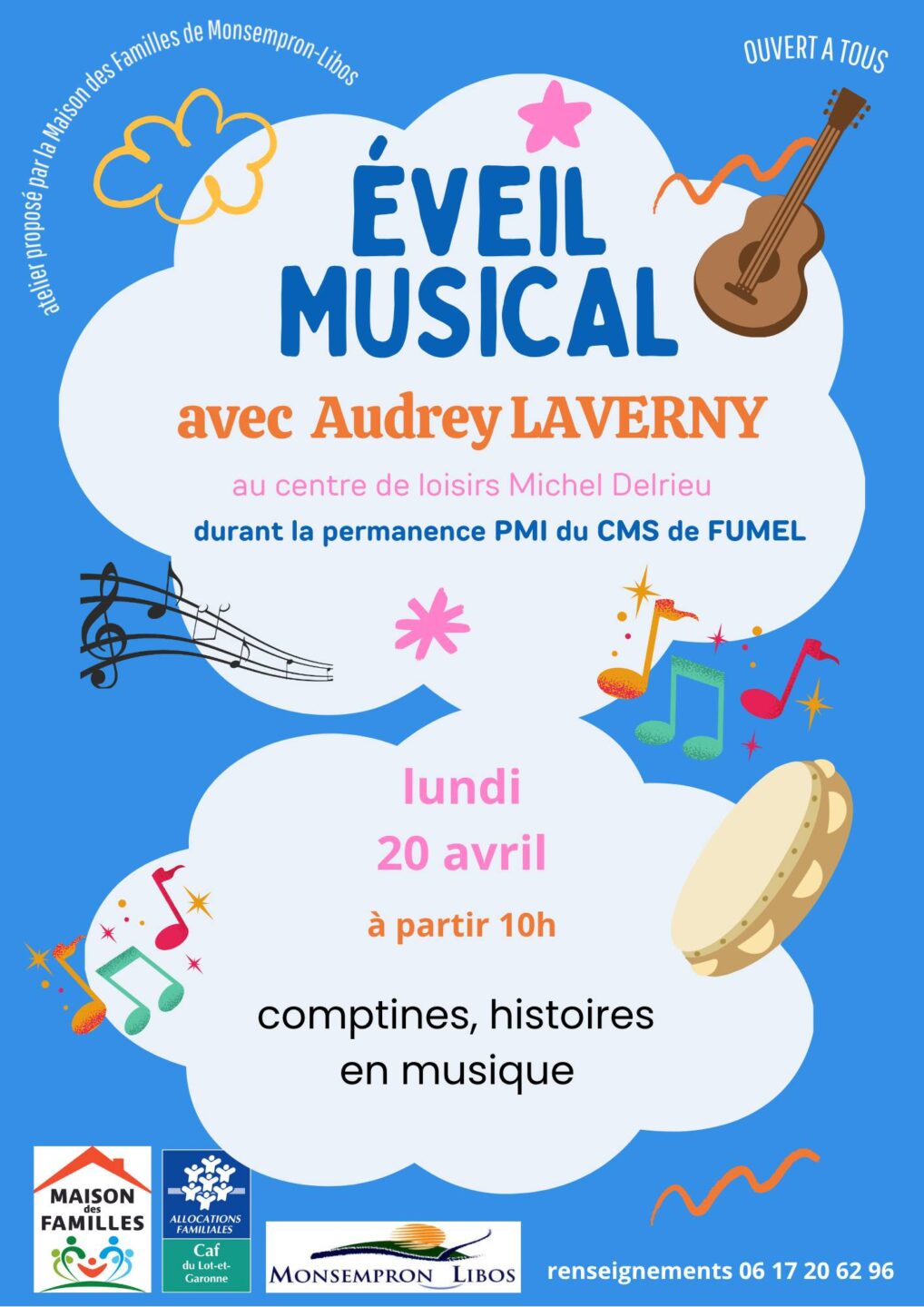 Eveil musical Rue de Foulon Monsempron-Libos