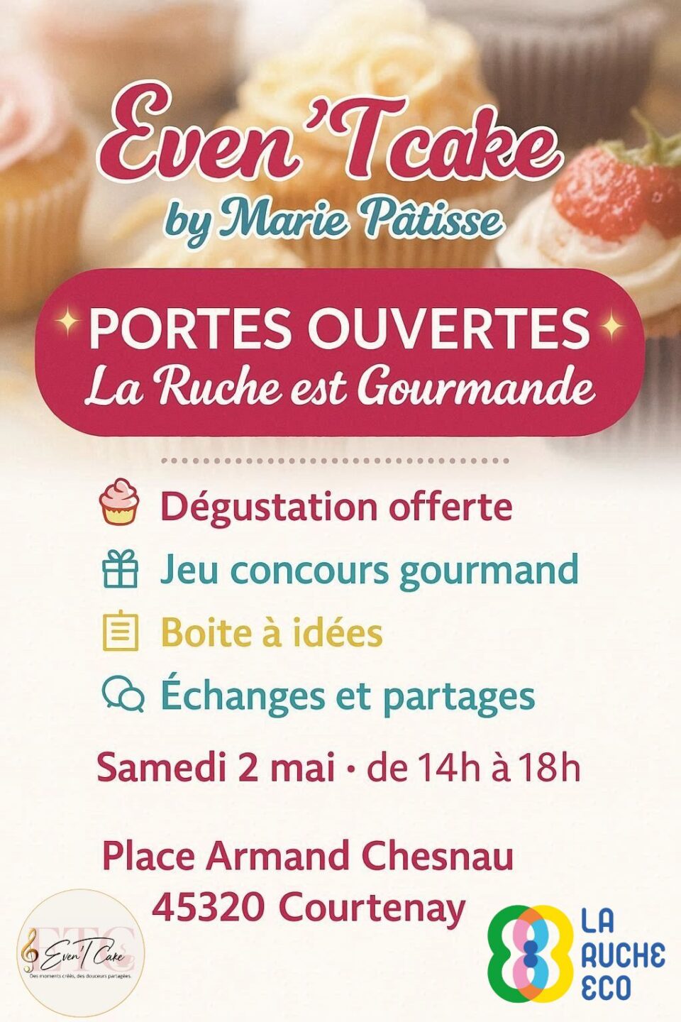 Even&rsquo;t cake by Marie Pâtisse  Courtenay