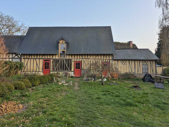 Exemple de rénovation d'un petit patrimoine rural la granch' Harcourt