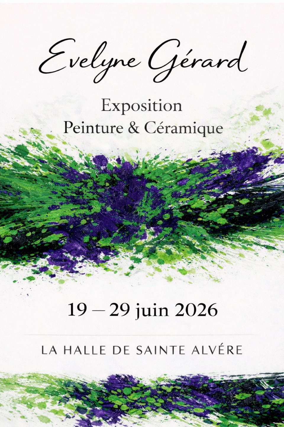 Exposition de peinture & céramique  Val de Louyre et Caudeau