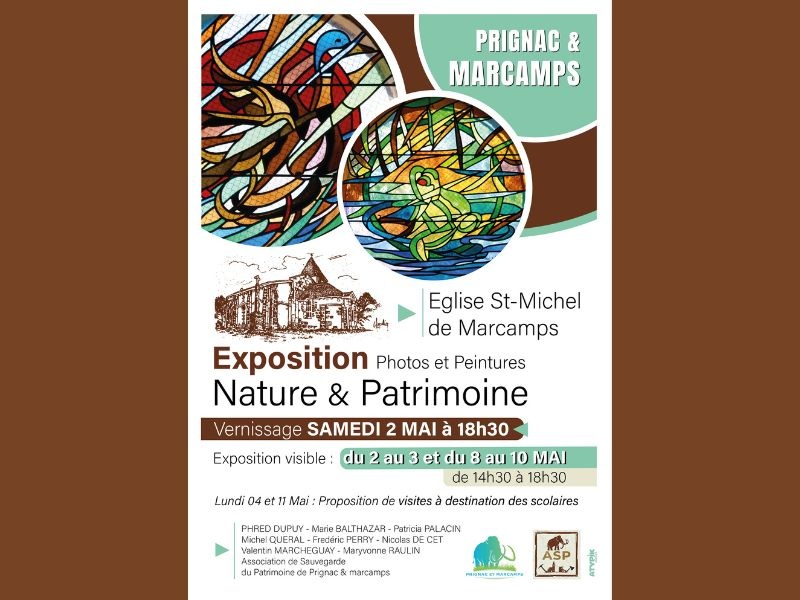 Exposition de photos et peinture  Prignac-et-Marcamps