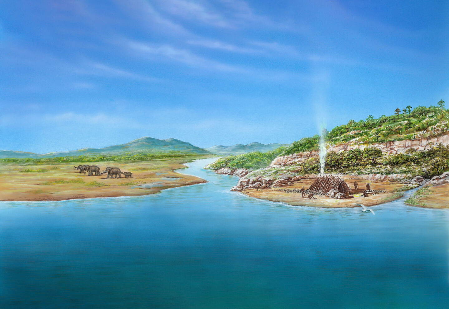 EXPOSITION DES PRÉHISTORIQUES À LA PLAGE !  MUSÉE DE L&rsquo;AURIGNACIEN Aurignac