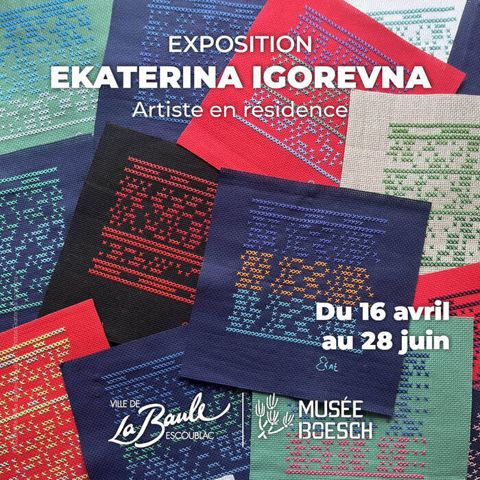 Exposition Ekaterina Igorevna – Artiste en résidence, 35 avenue François Bougouin 44510 Le pouliguen, Le pouliguen