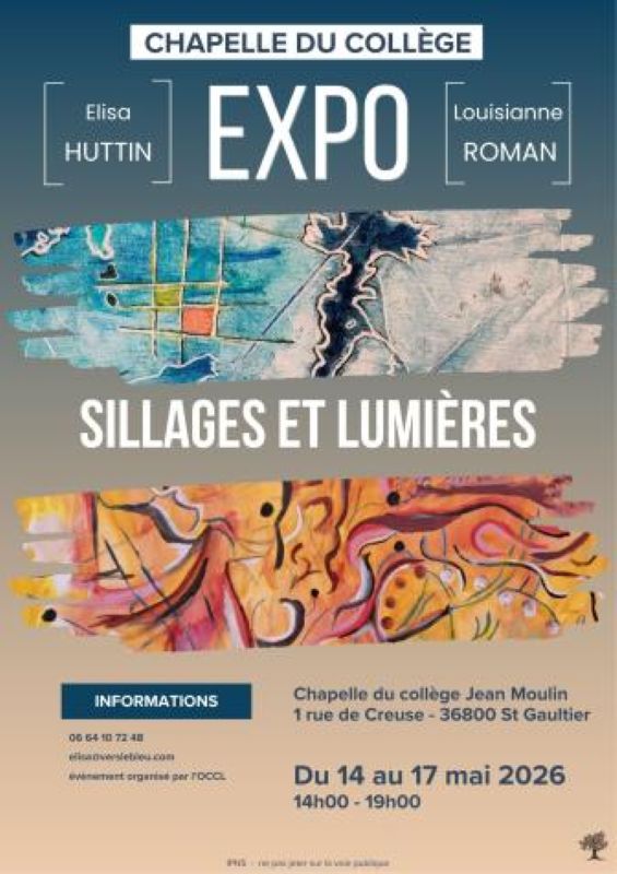 Exposition Elisa Huttin et Louisianne Roman  Saint-Gaultier