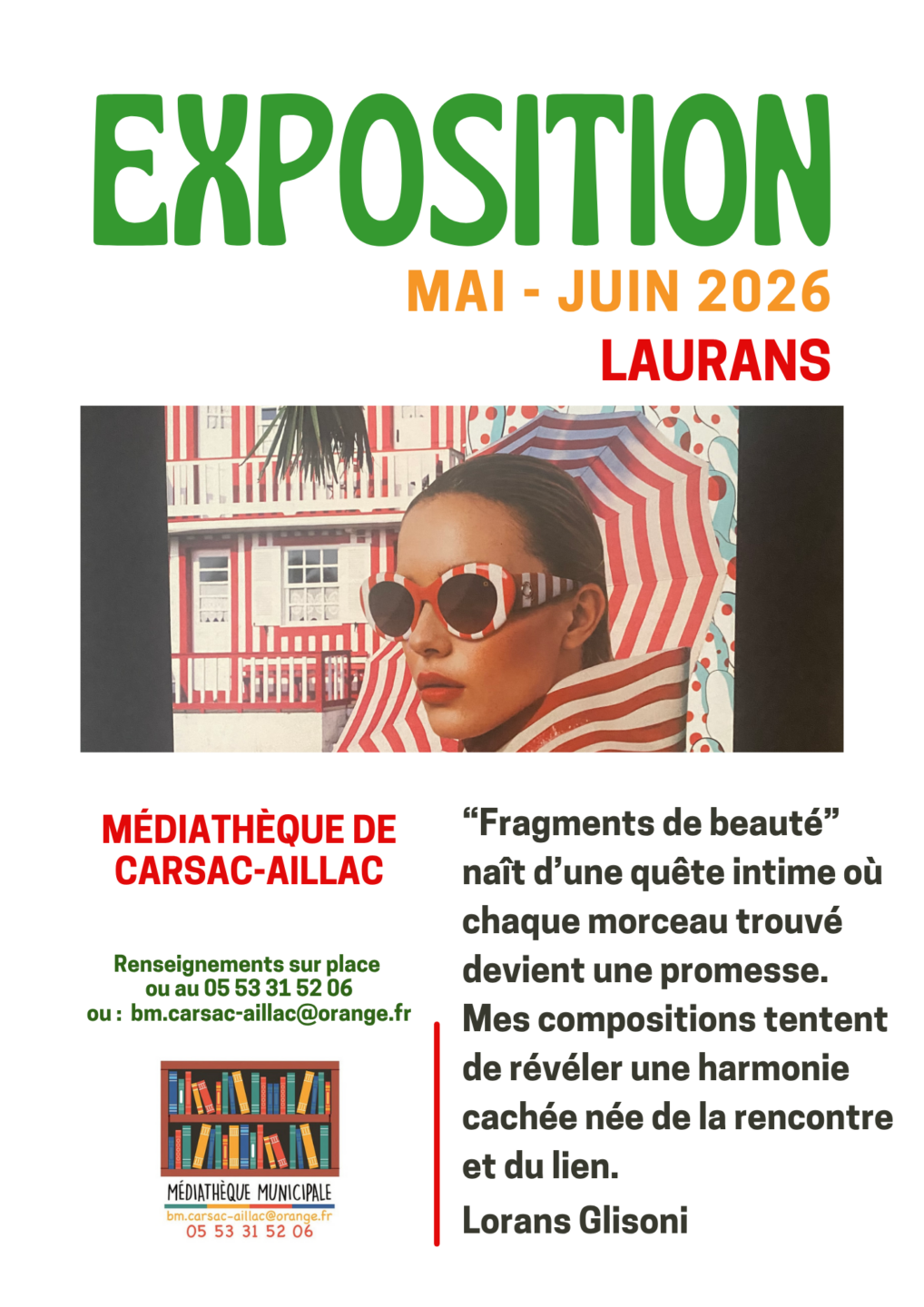 Exposition Fragments de beauté  Carsac-Aillac