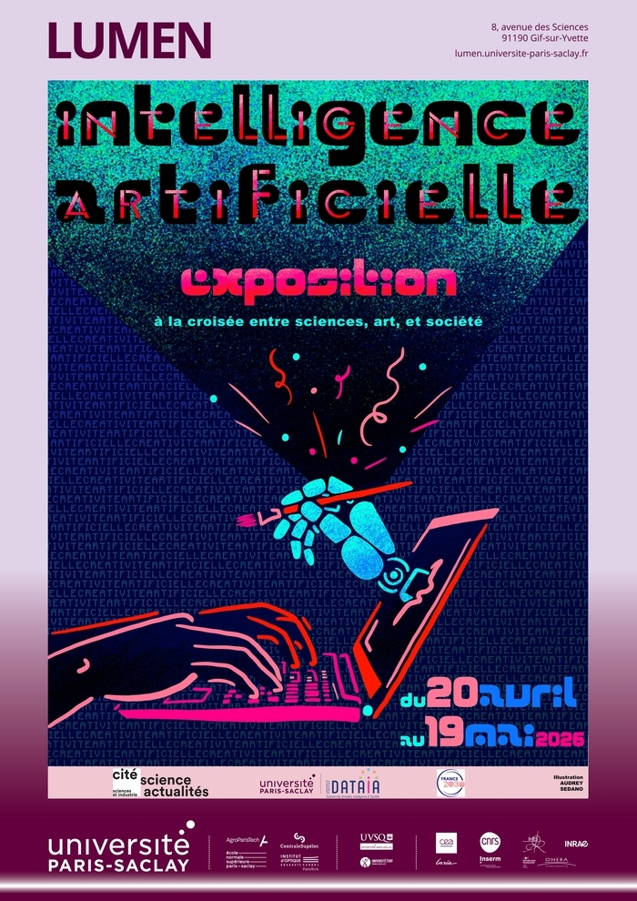 Exposition Intelligence Artificielle au Lumen, Lumen – Hall d&rsquo;exposition, Gif-sur-Yvette