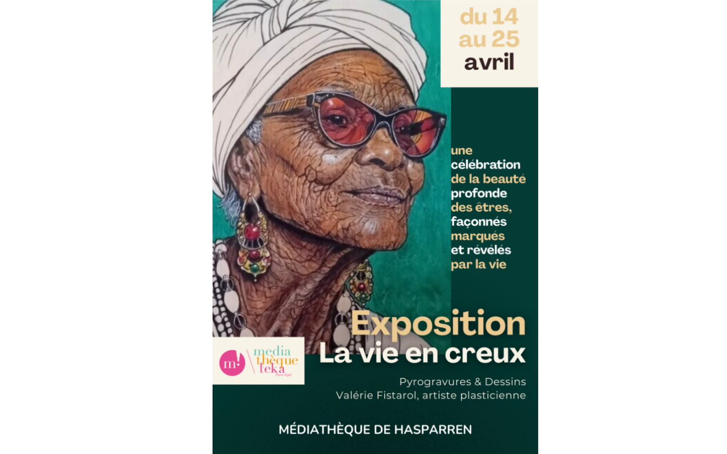 Exposition la vie en creux  Hasparren