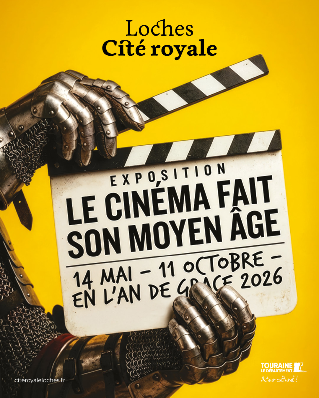 Exposition Le cinéma fait son Moyen-Âge 5 Place Charles VII Loches 2026-05-14