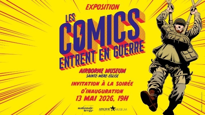 Exposition Les comics entrent en guerre  Sainte-Mère-Église