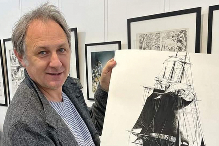 Exposition : Les dessins de Franck Bonnet Médiathèque du Pellerin