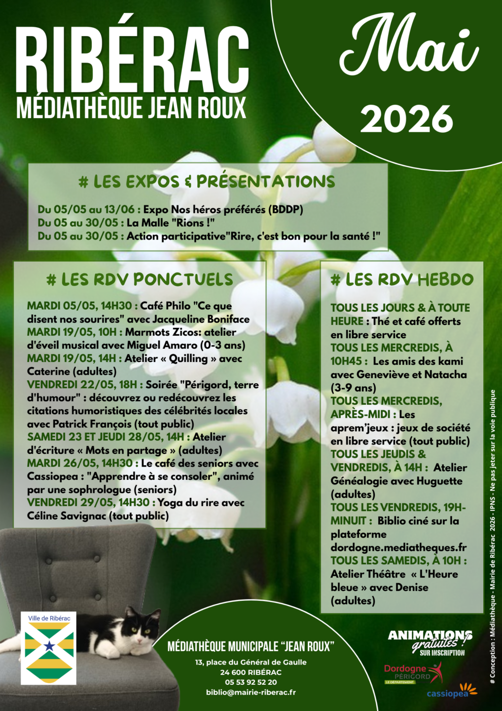 Exposition Nos héros préférés (BDDP)  Ribérac