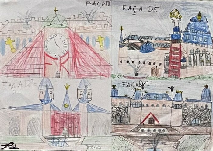 Exposition scolaire « Revoir le Château-Neuf... avec les yeux d'enfants et de jeunes » Espace Paul-et-André-Vera - Musée Ducastel-Vera Saint-Germain-en-Laye