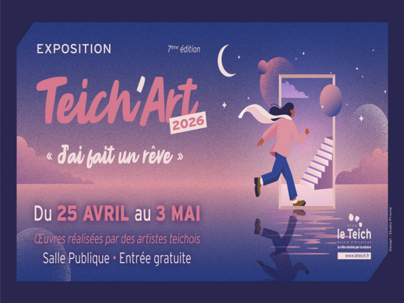 Exposition Teich&rsquo;Art 2026 Salle publique Le Teich