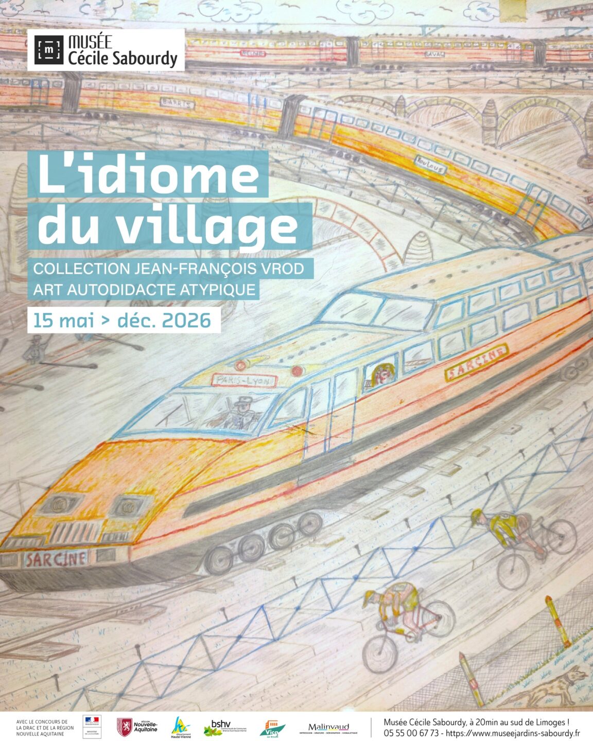 Expositions L&rsquo;idiome du village, collection Jean-François Vrod  Vicq-sur-Breuilh