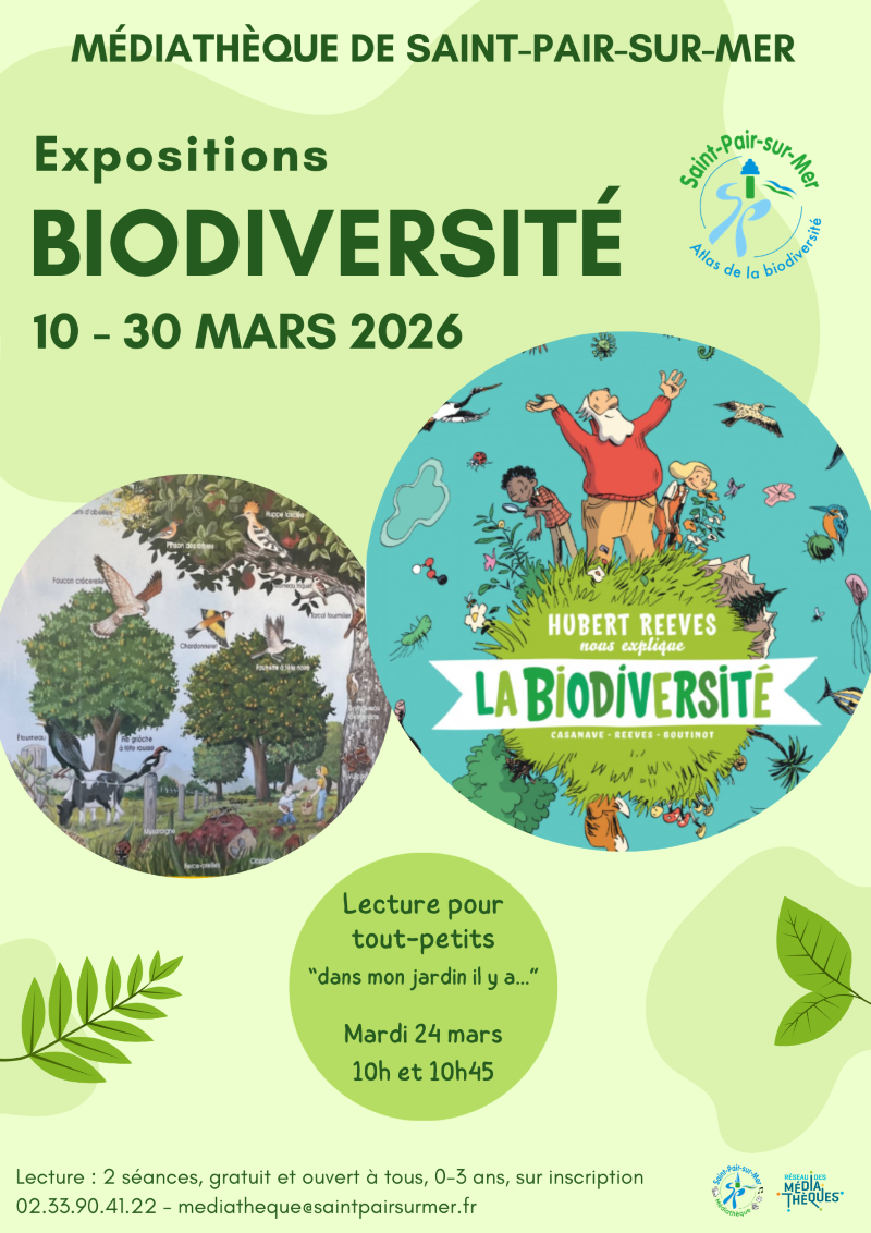 Expositions sur la biodiversité  Saint-Pair-sur-Mer