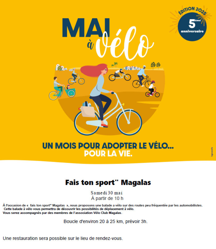 fais ton sport » Magalas 2026, Magalas, Magalas