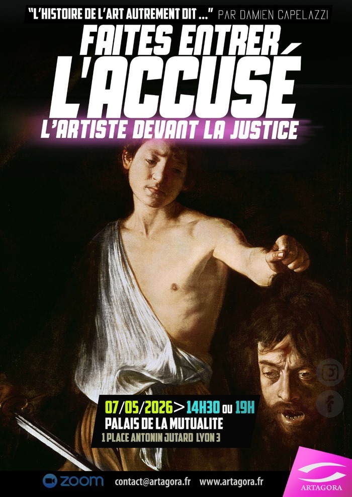 Faites entrer l&rsquo;accusé : l&rsquo;artiste devant la justice Palais de la mutualité Lyon