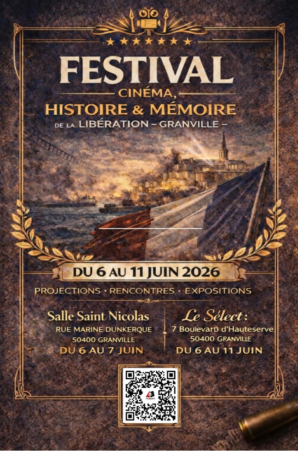 Festival Cinéma, Histoire et Mémoire de la Libération Salle Saint Nicolas Granville