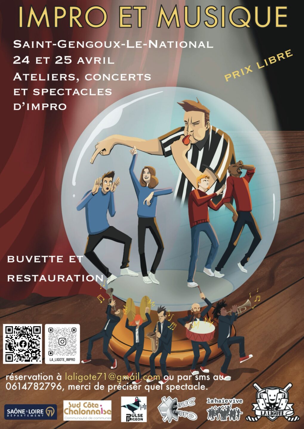 Festival de la Ligoté Théâtre des Tilleuls Saint-Gengoux-le-National