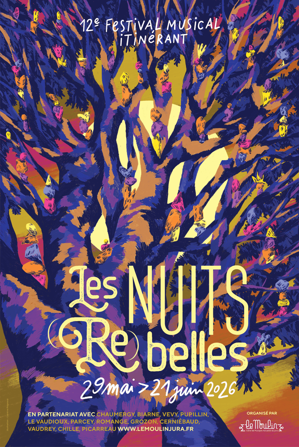 Festival Les Nuits (Re)Belles Biarne PLACE DU TENNIS Biarne 2026-05-30