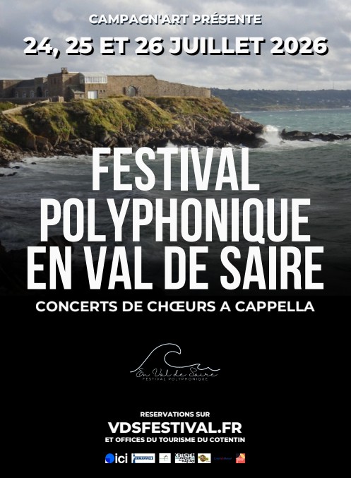 Festival Polyphonique en Val de Saire Concert de clôture à l'Eglise de Fermanville Eglise Saint-Martin Fermanville 2026-07-26
