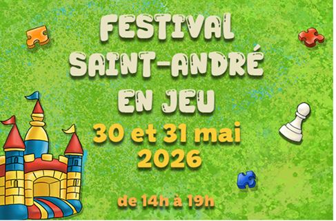 Festival Saint-André en Jeu Centre ville de Saint-André-les-Vergers Saint-André-les-Vergers 2026-05-30